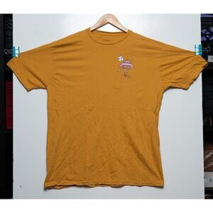 Dikotomy DK Get Lost T-Shirt Men's XL Yellow Graphic Tee